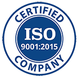 ISO 9001:2015 quality management certification